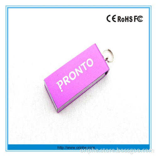 8GB metal mini usb pen drive waterproof